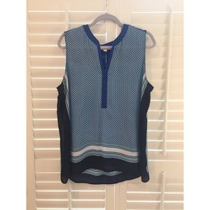 LOFT sleeveless blouse